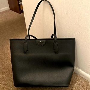 BRAND NEW! Kate Spade Lori Textured PVC Tote bag in Black!